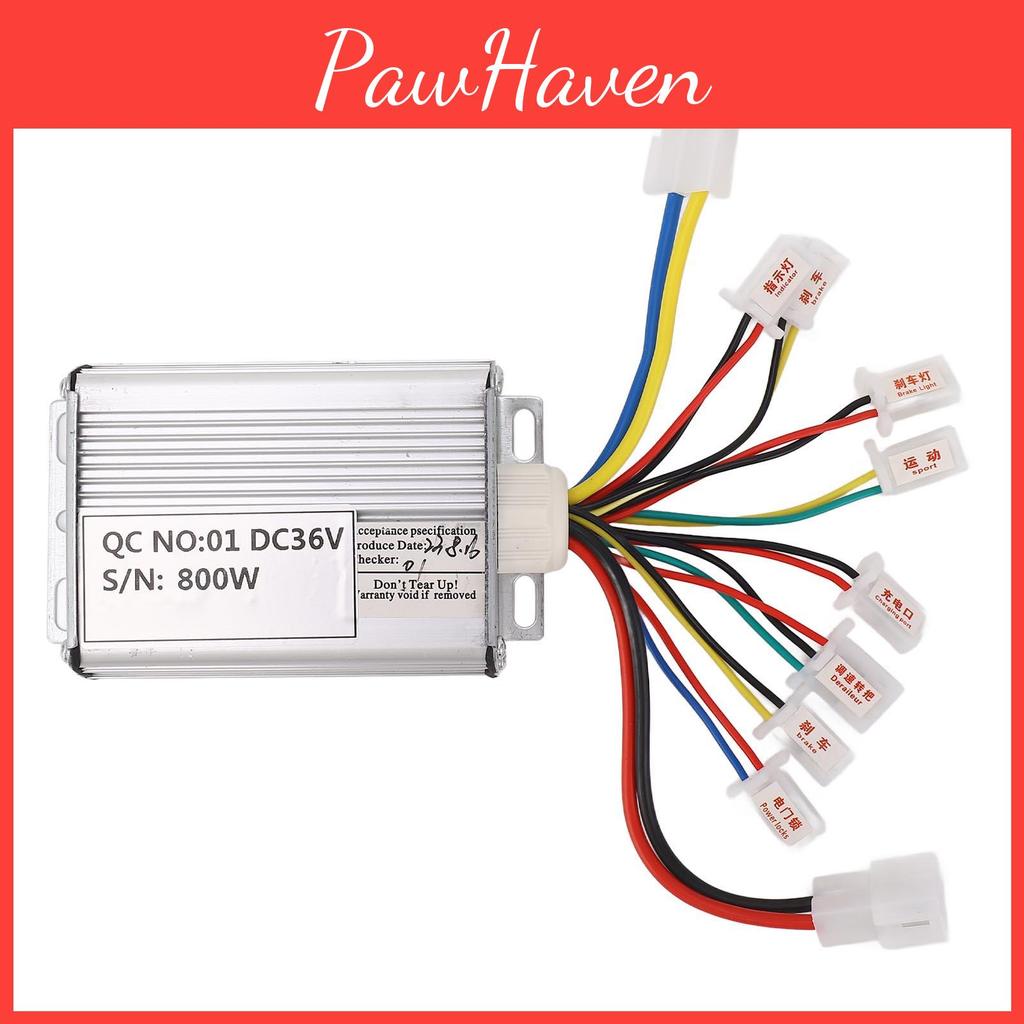 Elektrischer Controller 36V 800W Roller Aluminiumlegierungsgehäuse Hitzebeständiger Draht
