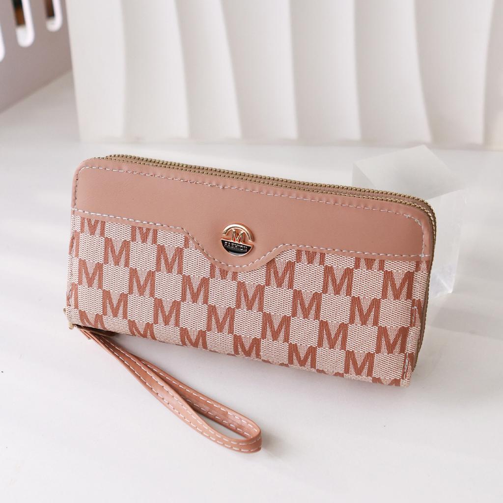 Simple Stylish Coin Purse New Popular European American Wallets New Zipper Card Holder Lightweight High-quality Pu Women's Bags
