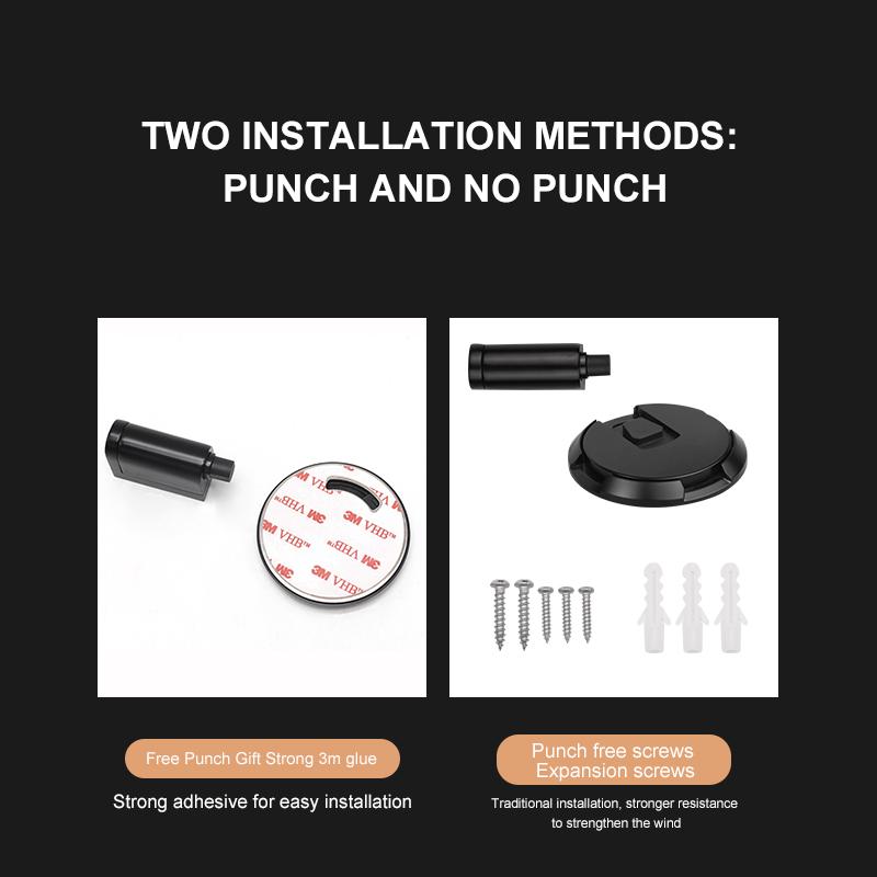 High Quality Hidden Mechanical Door Stop Windproof Door Stopper Easy Installation Floor Door Holder