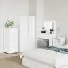 Storage Cabinet Glossy White 40 X 48 X 105 Cm