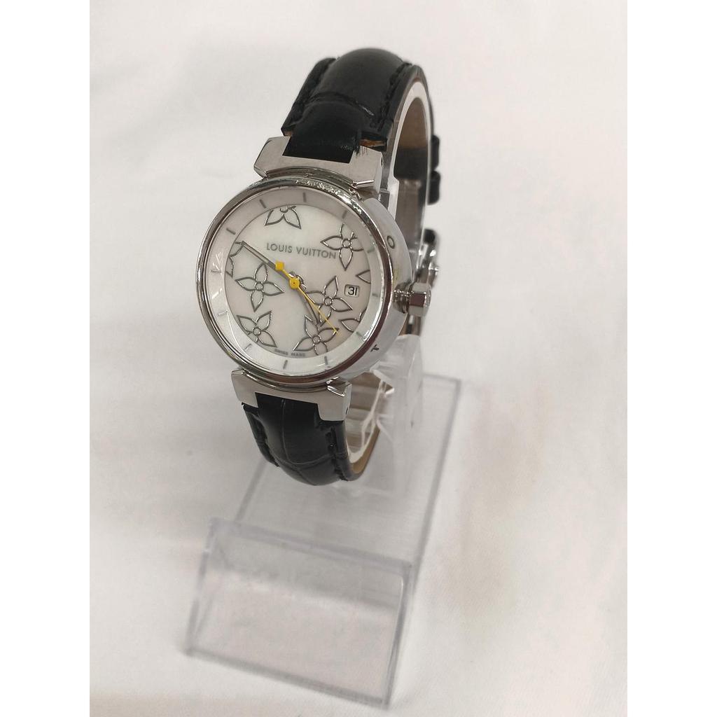 Used LOUIS VUITTON Q121C Quartz Analog Watch