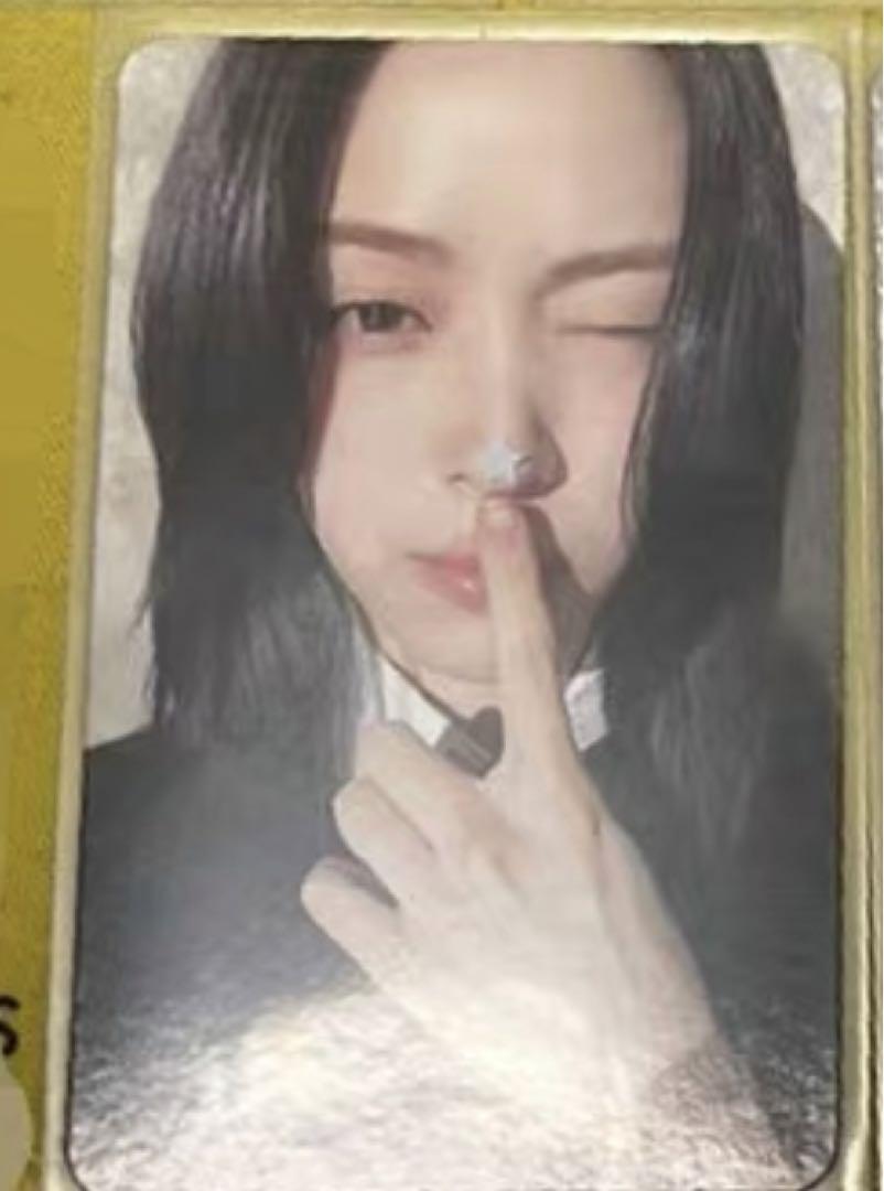 

[USED] itzy gold cokodive autograph session limited trading card Ryujin