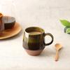 EAST table Mug Brown 375cc Ombre Made in Japan Microwave safe Dishwasher safe 411-001-02