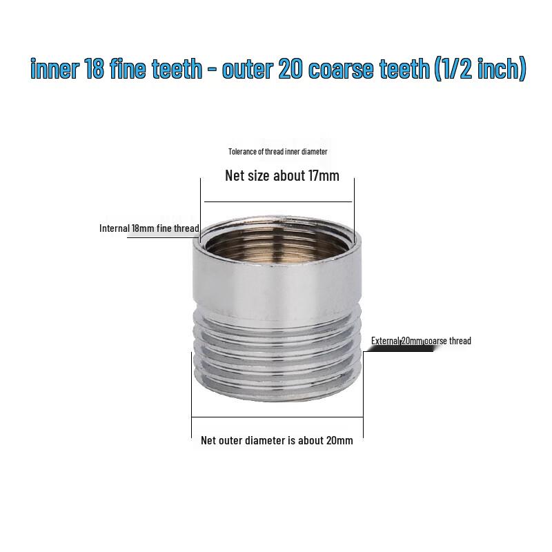 Huashunying Faucet Aerator Adapter for Water Purifier/Washing Machine (5-Pack)