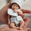 Mini 6 Zoll Silikonpuppe Ganzkörper Silikon Badepuppe Lebensechte Babypuppe