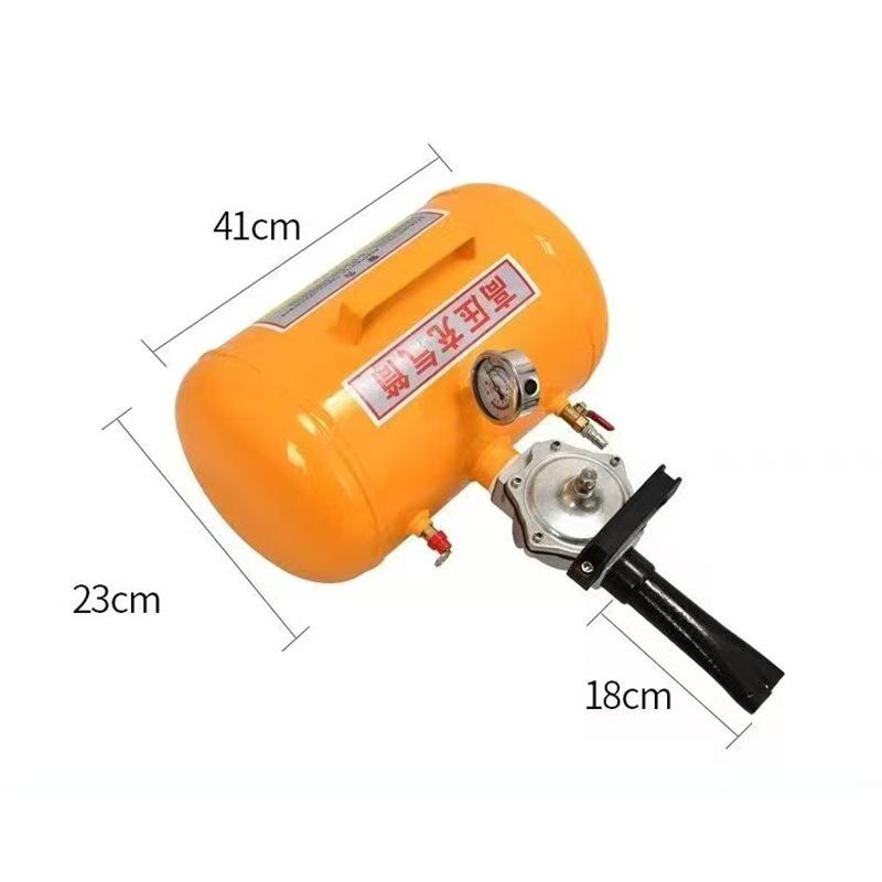 High-Pressure 5-Gallon Tire Inflator and Sealer for Large Vehicle Tires