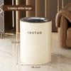 Anbixing Cream Style Double Bin Trash Can