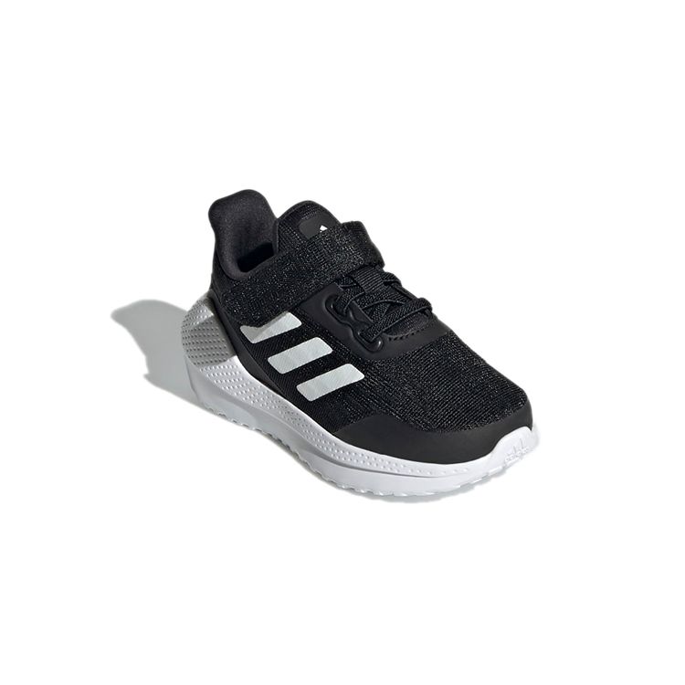Adidas EQ21 Run El I Comfortable Lightweight Low-Top Walking Shoes Baby Shoes Black White FX2257