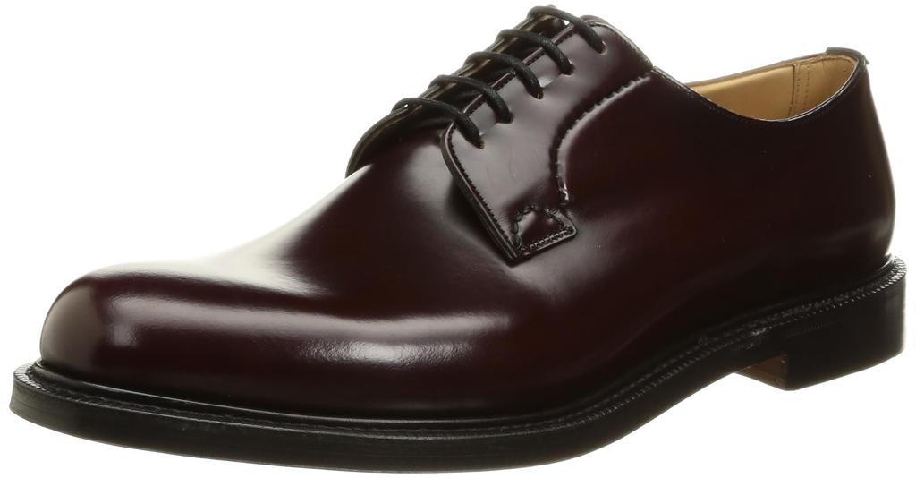 Shannon Business Size Size G Church's Men's Shoes, Burgundy, 27.0 cm, (EEB0019XV)