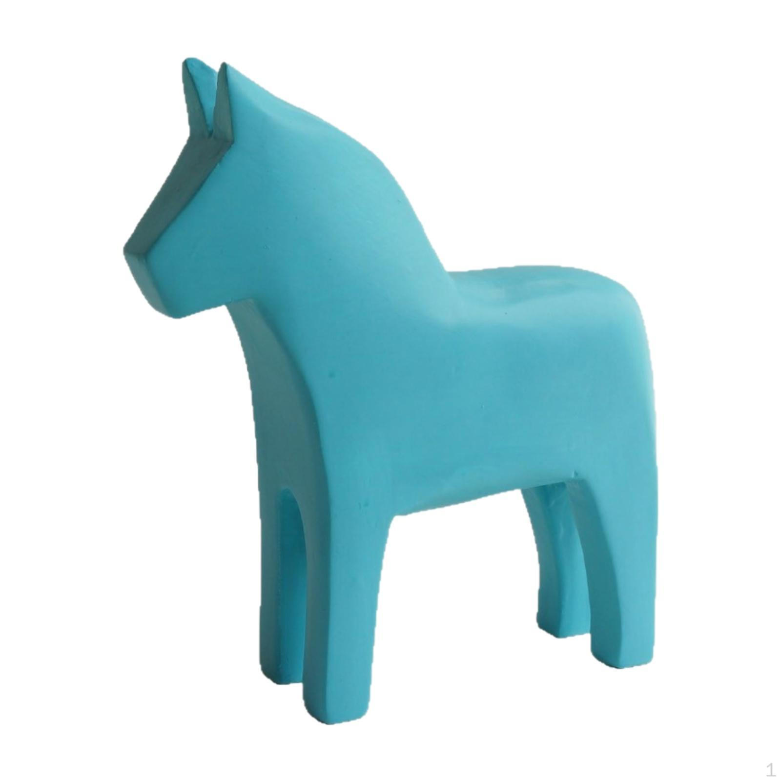 

Figurine Wood Hand Carved Birthday Gift Decor Statue Sculpture for Table Bookshelf Holiday Cabinet синій