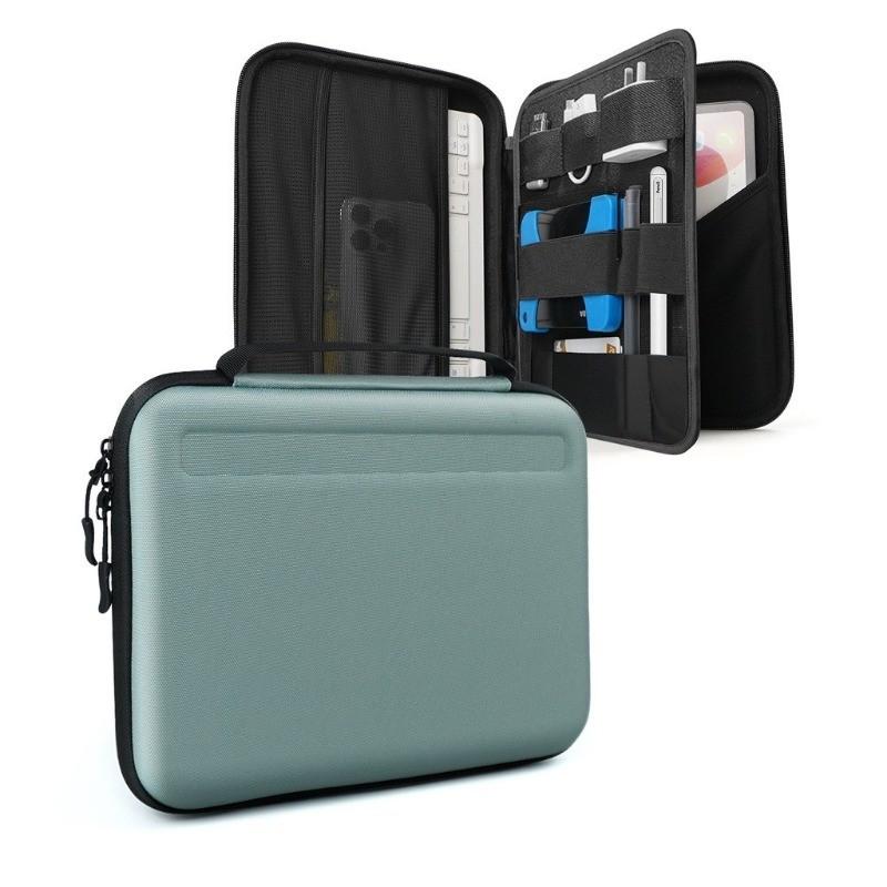 

EVA Hard Box Sleeve For iPad Pro Air 11 13inch Shockproof Bag for Ipad 11th A16 10th 10.9 10.2 9th air6 5 4 Pro 13 11 12.9 IPad Air3 Pro 10.5 зелений