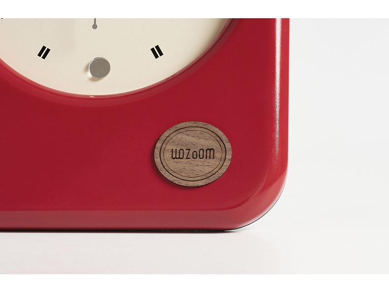 Wozoom Elegant Table Clock for Living Room, Entryway, or TV Cabinet - Stylish Desktop Decoration.