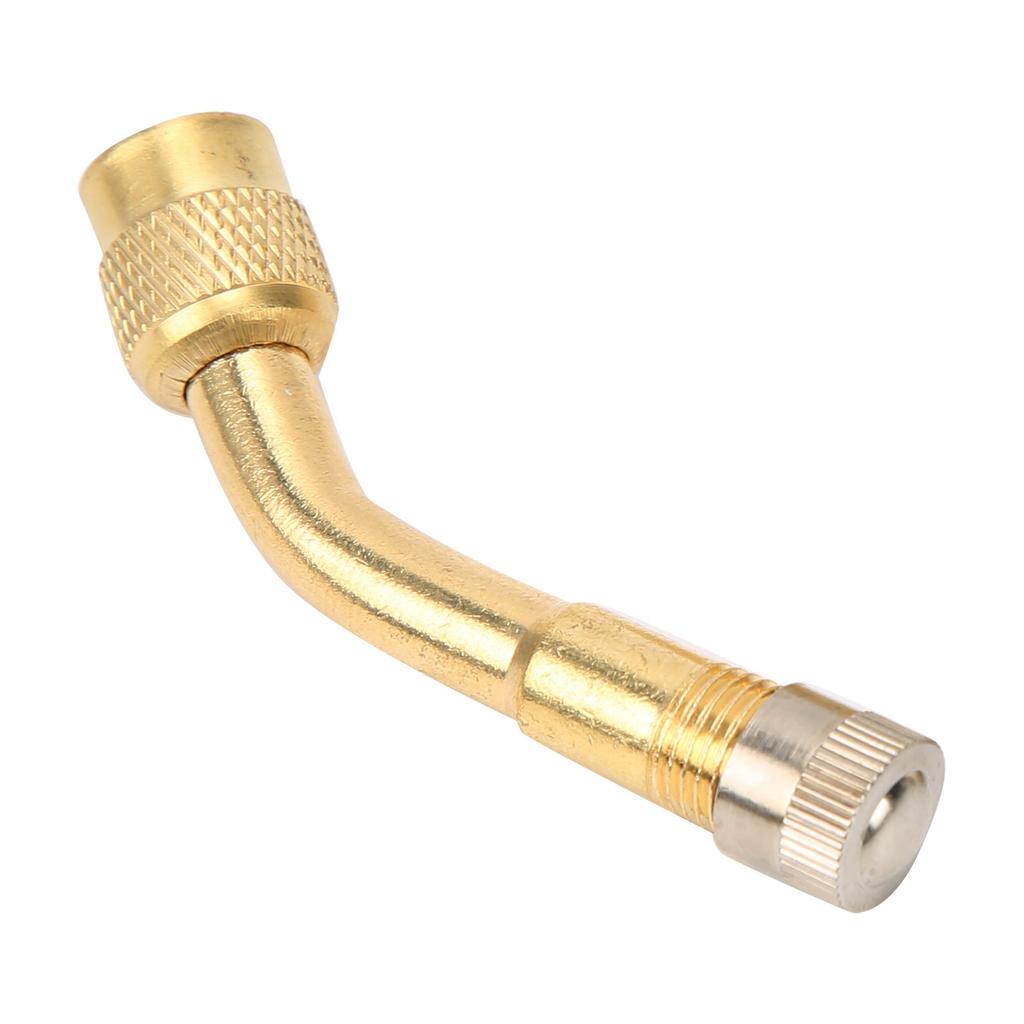 Brass Tire Valve Extender 90 degrees  135 degrees  45 degrees  Valve Stem Extension Adapter for Car Motorcycle Bike