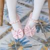 [Babyzzam] Girls' Milky Pearl Flats Pink [BB463-10009]