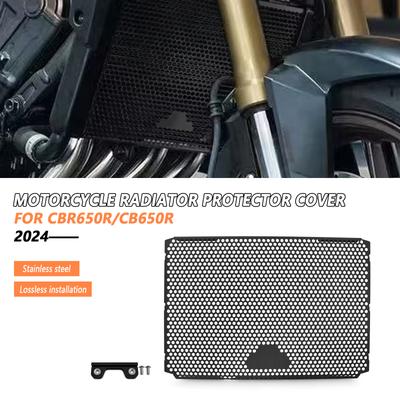 Pour Honda CB650R CBR650R CB 650 R CB 650R 2024-2026 Protection de radiateur de moto Protection Couvercle de radiateur Protecteur grille de refroidissement