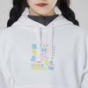 Puma Downtown Graphic Hoodie Women Tops White 531437-02