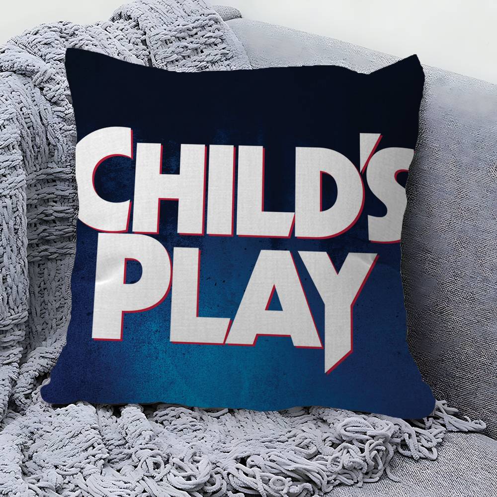 Klasyczna poszewka na poduszkę z filmu grozy Chucky Personalizowana Poszewka na poduszkę do pokoju dziecięcego Wystrój dzikiej imprezy Poduszka Prezent na urodziny dziecka Baby Shower