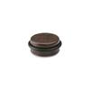 Plasticko-kovové lepidlo Dveřní zarážka Zdobená Wenge Ø4,6x1,8cm Inofix