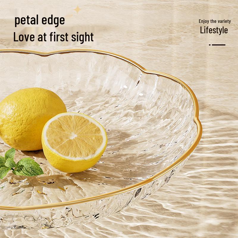 Modern Luxury Fruit and Snack Display Plate for Living Room