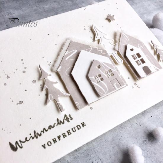 Vánoční strom Cedr Řezací šablona pro DIY Scrapbooking Album Papírová karta