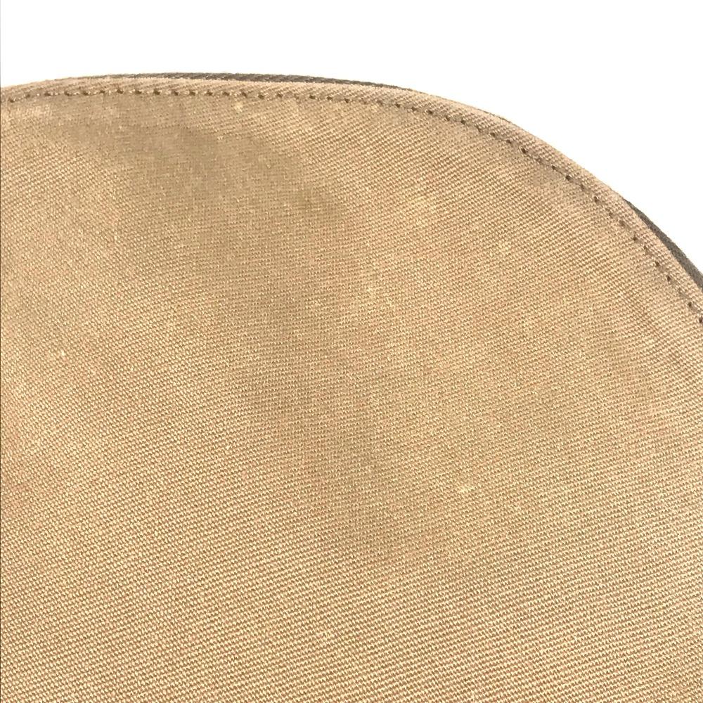 HERMES Edit 42 Tote Bag Business Bag Hand Bag Leather/Canvas Beige/Dark brown