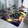 A giant dragon atop a mountain peak—fantasy style Print Carpet Rug for Living Room Bedroom Sofa Doormat Home Decor Floor Mat