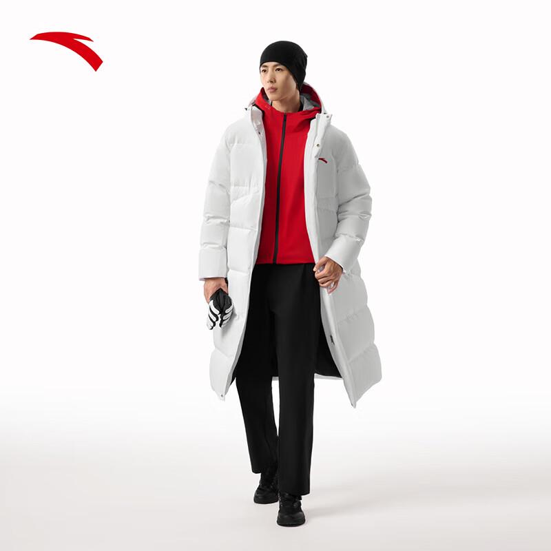 Anta Men's Six-Core Long Winter Down Jacket