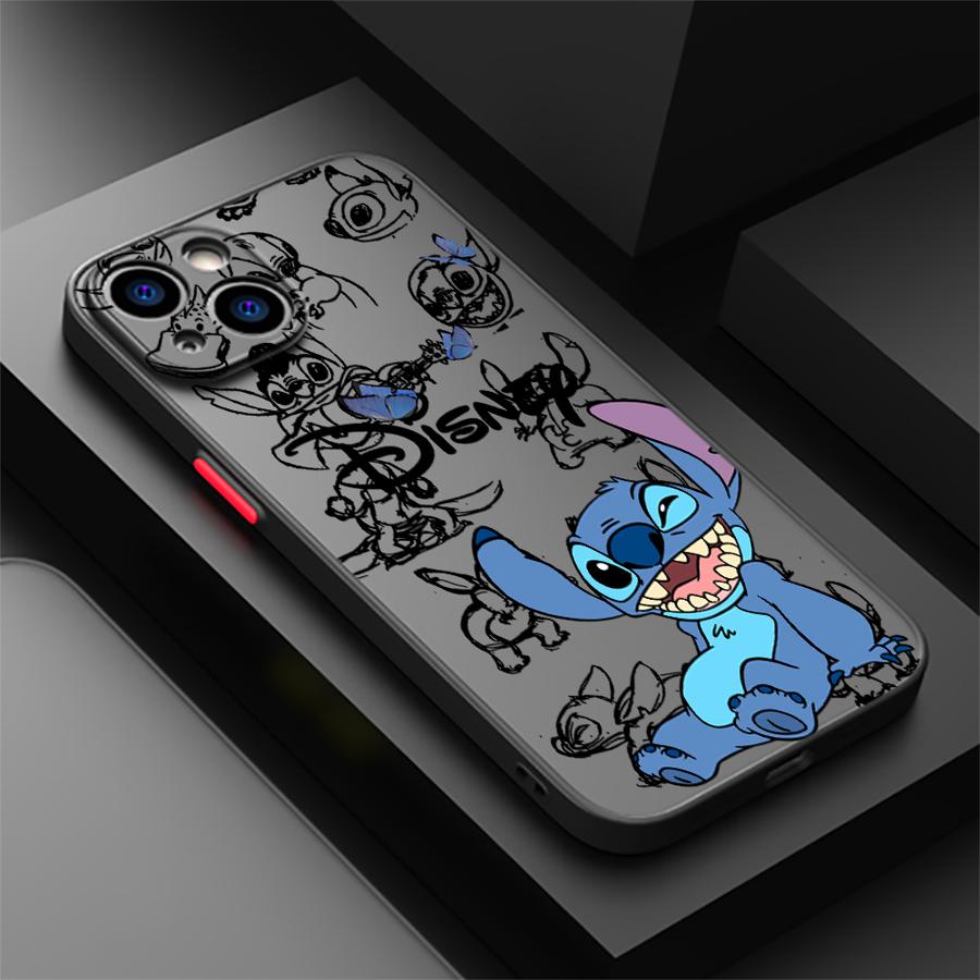 The Cartoon Angie Stitch Case for iPhone 17 Pro Max 12 15 XS XR 7 8 SE 11 17e 16 Plus 13 Mini Air 14 Back Phone Cover
