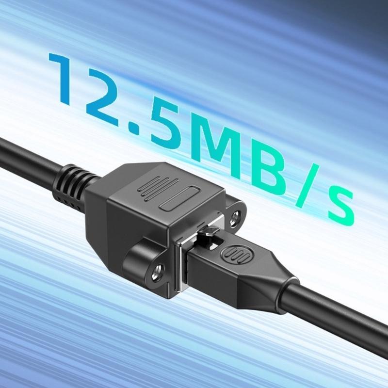 Cat5 Male Female Cable Extension Cord Support Cat5 Standard RJ45 Cord Male to Female Connection