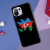 Azerbaijan Flag Cover For Xiaomi 14 13 Ultra 11T 12T 13T 14T Pro POCO X7 Pro X3 X5 F3 F5 F6 M6 X6 Pro Case