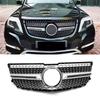 Front Hood Grille Racing Grill For GLK Class X204 GLK260 GLK300 GLK350 2013-2015 Upgrade Diamond Style Grills