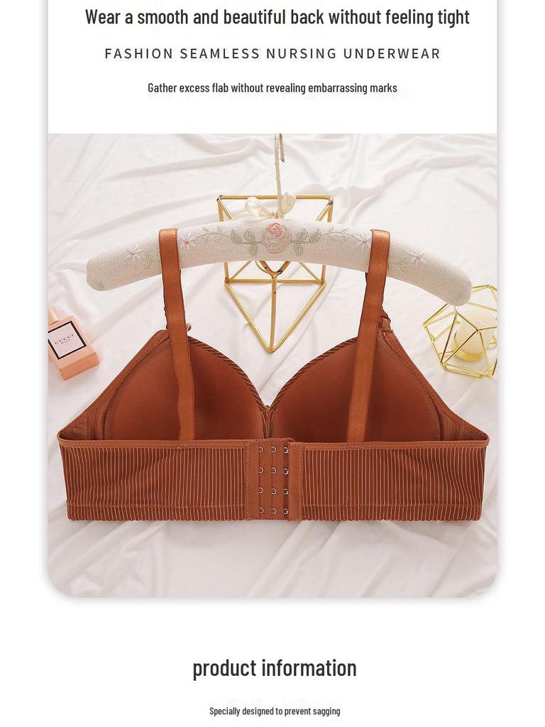 Bequemer Atmungsaktiver Übergrößen-Bügel-BH für Frauen mittleren Alters und ältere Frauen