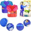 Children Art Baking Craft Kitchen Waterproof Art Kids Painting Apron Cooking Bib