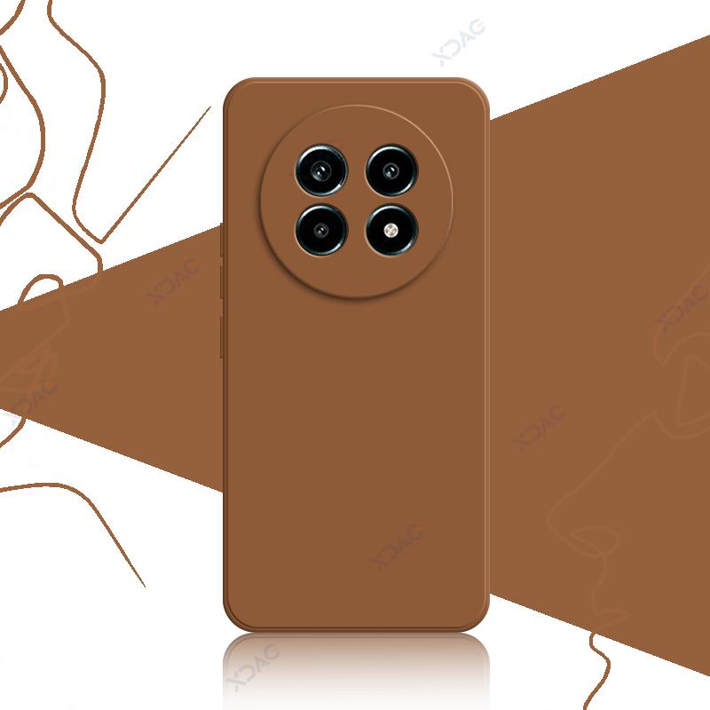 Luxury Candy Cases Covers for Realme P1 Speed RealmeP1Speed 5G 6.67" Square Liquid Soft Silicone Phone Shield Housing