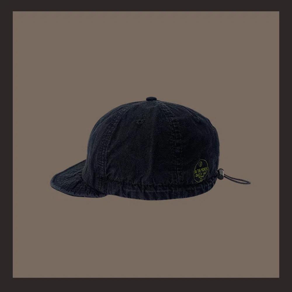 Drawstring Adjust Cargo Baseball Cap Casual Peaked Cap Trendy Sun Hat  Outdoor