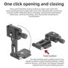 Foldable Camera Quick Release Plate With 360 Degree Rotating Arca Standard Tripod Adapter For DSLR  Cameras