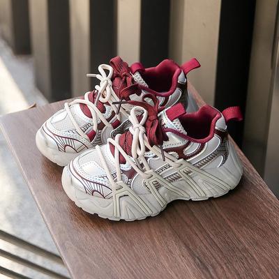 Kinder Sneaker Junge Vielseitig Mädchen Schul Laufschuhe Mode Frühling Herbst Klobig Kinder Causal Basketballschuhe Rutschfest
