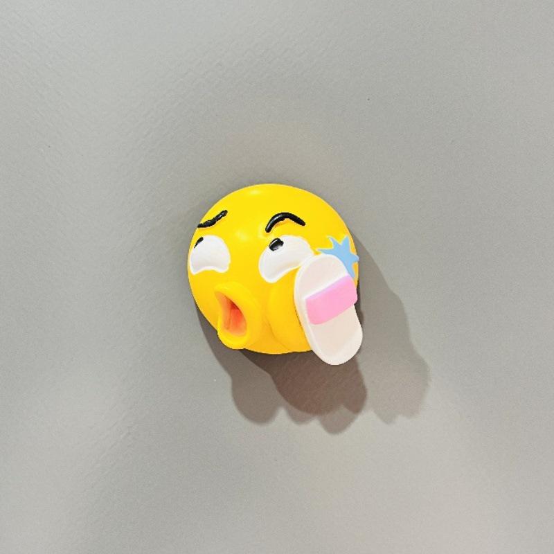 Magnet de Frigider Emojis Inimă 3D - Cadou Drăguț 'Te Iubesc' pentru Cea Mai Bună Prietenă