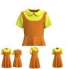 Hochwertiges Squid Game Cosplay Kostüm Kleid Neue Materialien Flexibel und Stilvoll