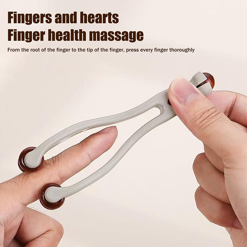 Hand Finger Joint Massage Roller Portable Acupuncture Point Massager Relax Fatigue Alleviate Arthritis Discomfort Tool