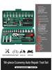 Quick Ratchet Socket Wrench Set for Car and Motorcycle Repair