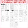 Youdaju 36 Pcs Christmas Activity Books Christmas Coloring Books Fun Christmas Coloring Pages Mini Coloring Book Bulk