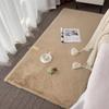 Imitation Rabbit Fur Carpet Fluffy Children's Bedroom Rug Modern Living Room Coffee Table Foot Mat Plush Bay Window Sofa Cushion
