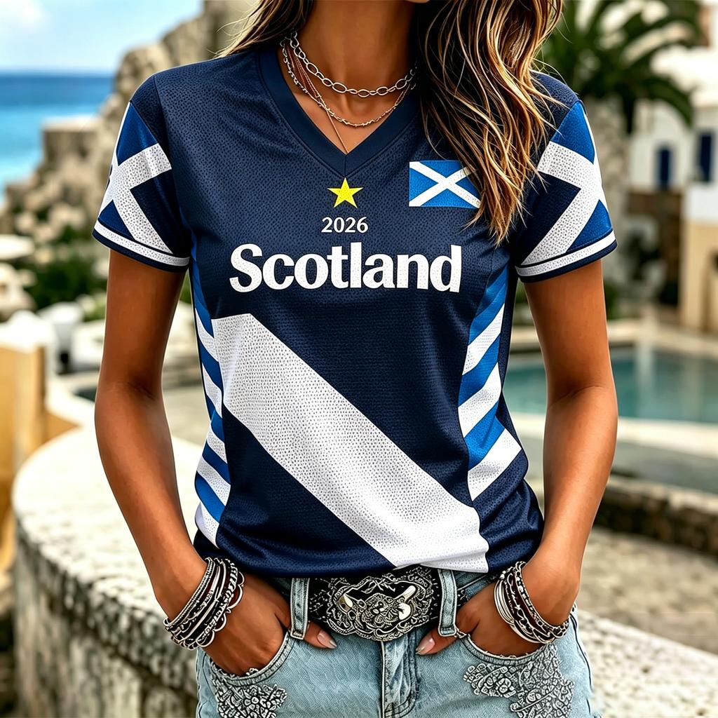 Women's Short Sleeve V-Neck T-Shirt with Casual Letter Print for Everyday Wear