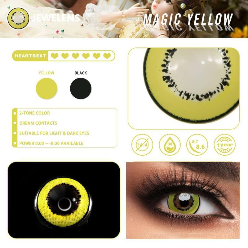 Colored Contact Lenses JeweLens 2pcs Harujuku Series