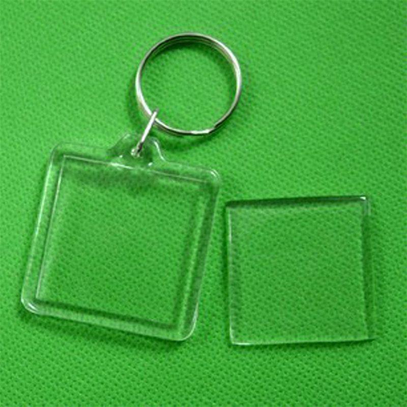 

10 шт. прозрачный акриловый ромбовидный брелок Сиань фото пустой кулон 27X27 ракушка квадратная наклейка с нуклеиновой кислотой фоторамка 4*4cm