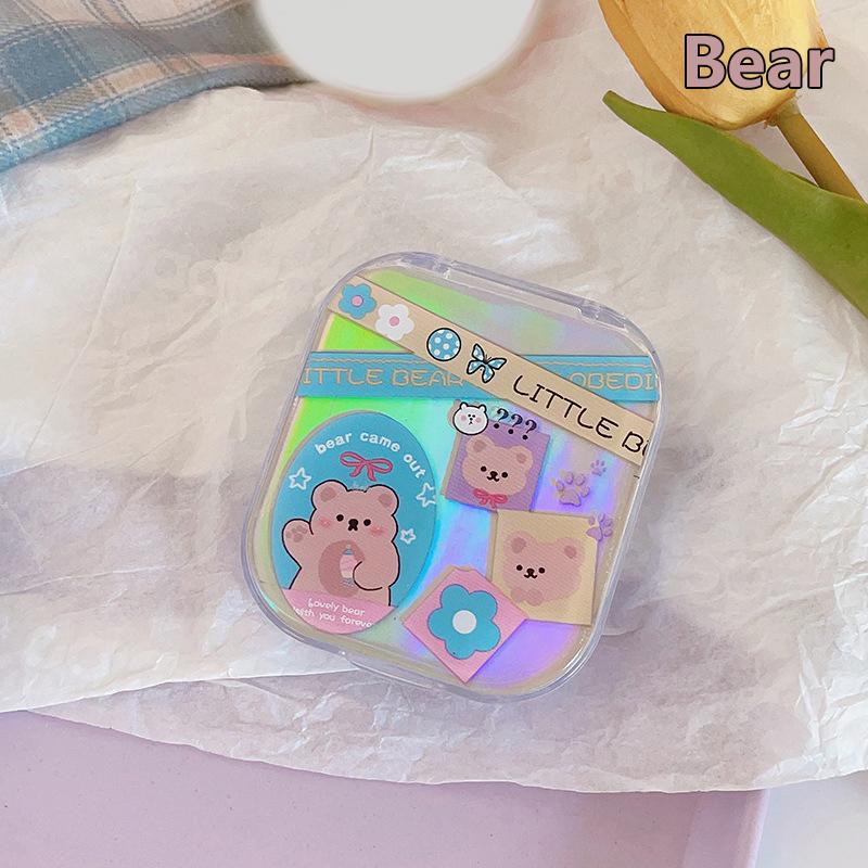 

Лазерный чехол для контактных линз, контейнер для цветных линз, подарочный набор для девочек