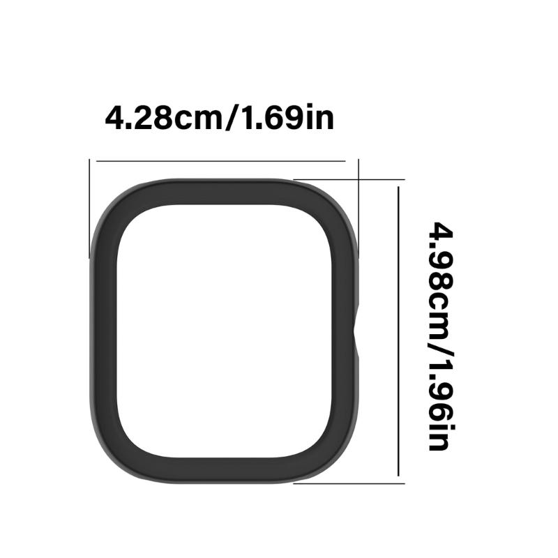 Protective Case Edges Protections Hard Case Scratch Resistant Watch Case Easy Installation Watch Cover for  Watch 5