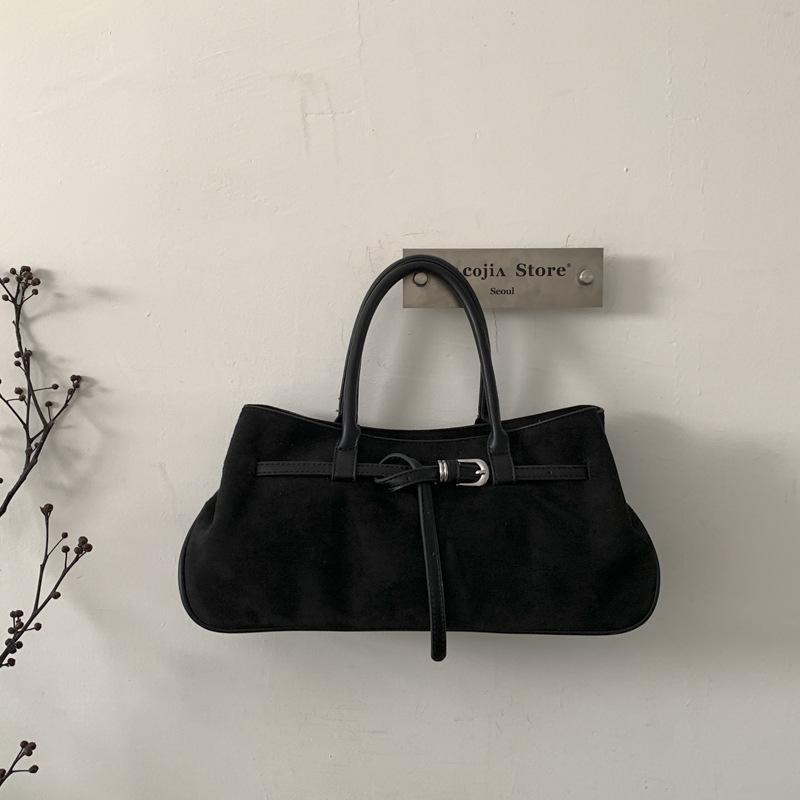 

Осень новая матовая сумка-пилот большая вместимость сумочка высокая ценность модная на плечо сумка-мессенджер чёрный