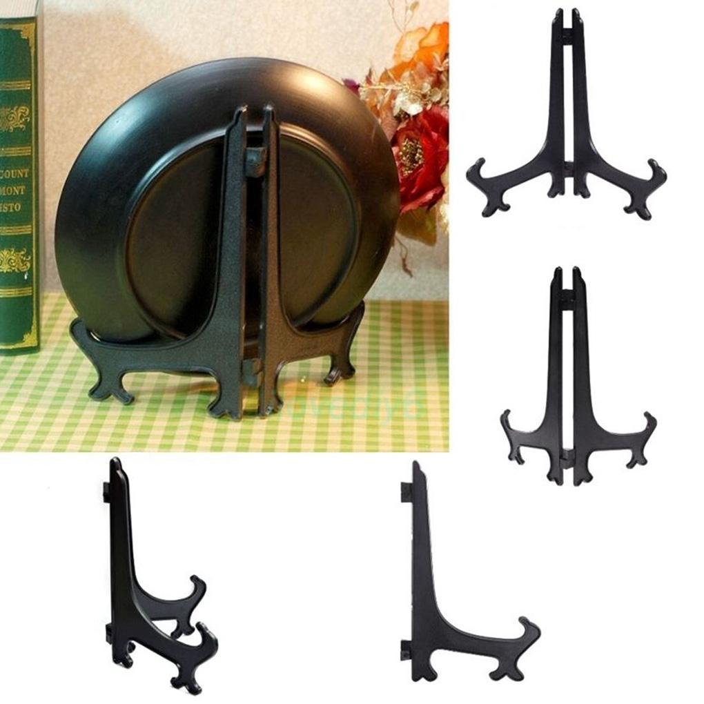 Packung mit 6 Ausstellungsständern Bilderrahmen Faltbare Stabile Halterung Haushalt Stützhalter Set Zubehör für Schlafzimmer Wohnzimmer